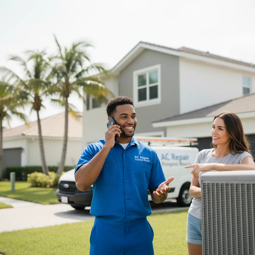 AC Repair Pompano Beach customer support in Camp Hill